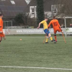 Nijnsel speelt trainingswedstrijd tegen Nederlands amputatie-team (video)