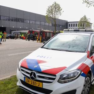 Brand MegaGroup Veghel door mengen chemische stoffen