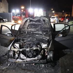 Auto uitgebrand in Veghel
