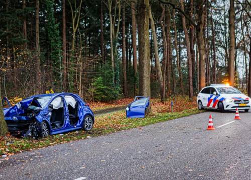 Automobilist zwaar gewond op Lieshoutseweg Sint-Oedenrode