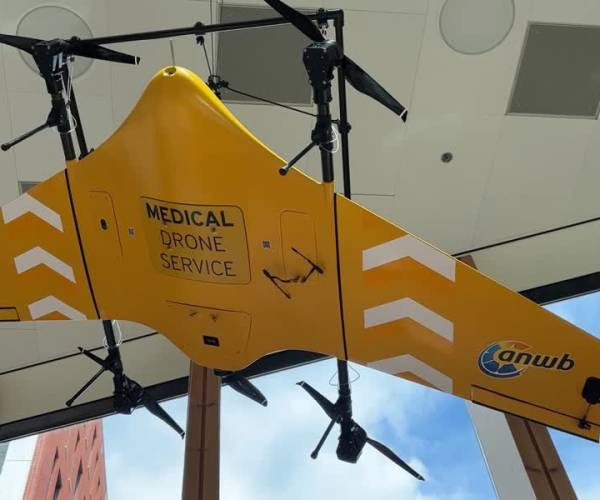 Bloed en medicatie verJBZ ontwikkelt samen met de ANWB een medische drone (video)