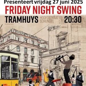 Big Band Schijndel presenteert op vrijdag 27 juni  Friday Night Swing