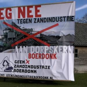Effectieve verkiezingsretoriek: geen grote zandafgraving Boerdonk