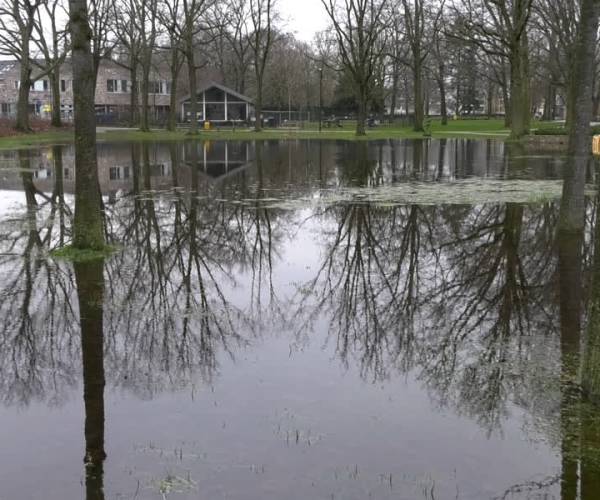 Wateroverlast Julianapark Veghel gaat worden aangepakt (video)