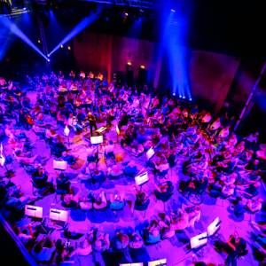 Beleef de muziek tussen de musici