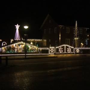 Kerststal op de Boschweg: ‘een ommetje waard’
