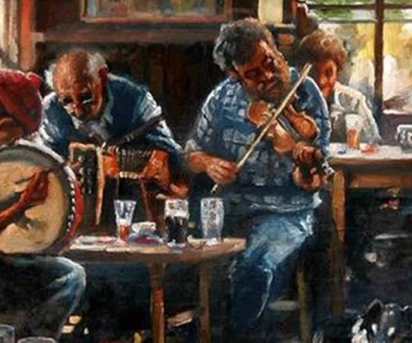 Ierse folksessie bij D'n Brouwer in Mariaheide