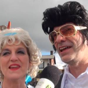 Carnavalsdinsdag in Papgat met Rock&Roll bruiloft