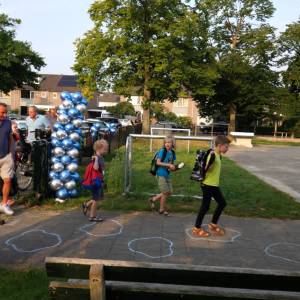 Eerste schooldag Basisschool De Springplank in ‘Blauwe Paradijs’ (video)