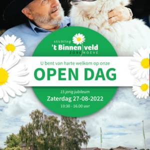 Zorghoeve ’t Binnenveld in Schijndel viert 15-jarig bestaan met open dag