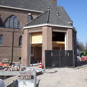 Werk aan Boschwegsekerk Schijndel gaat gestaag door