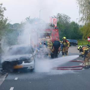 Personenauto uitgebrand op Eversestraat in Sint-Oedenrode