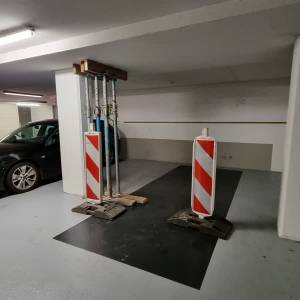 Scheuren in beton parkeergarage Lochtenburg