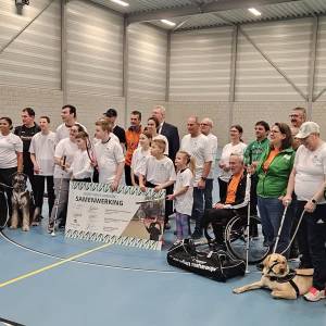 Opnieuw parasport-primeur in Meierijstad, Blindentennis krijgt introductie in Schijndel (video)