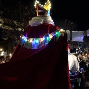 High-Five met Sinterklaas bij lichtjesintocht in Schijndel