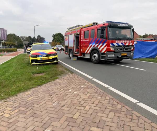 Man overleden bij ongeluk tussen fietser en vrachtwagen in Schijndel