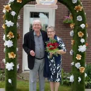 Martien en Sjaan Donkers-Van Duijnhoven 60 jaar getrouwd