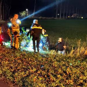 Scootmobielrijder raakt te water en gewond