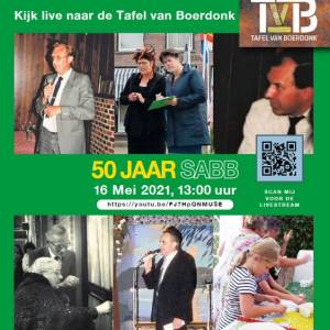 Tafel van Boerdonk: talkshow om 50 jaar SABB te vieren
