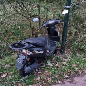 Aangetroffen scooter blijkt eerder gestolen
