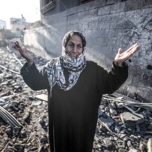 Protest in Sint-Oedenrode tegen geweld in Gaza