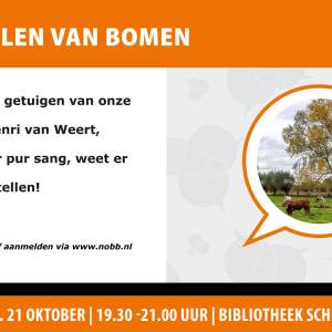 De verhalen van bomen met Henri van Weert