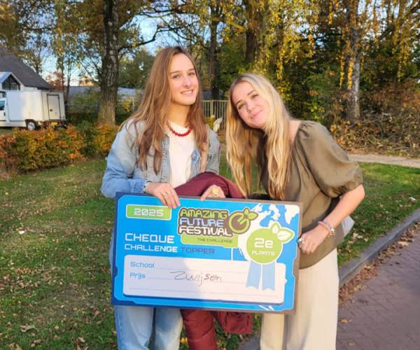 Leerlingen Zwijsen College winnen prijs op Amazing Future Festival