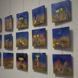 Michelle wil met haar kunst verschillende geloven bij elkaar brengen (video)