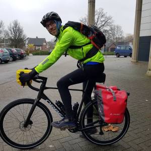 Op de fiets van Veghel naar Stockholm voor Maag-, darm-, leveronderzoek