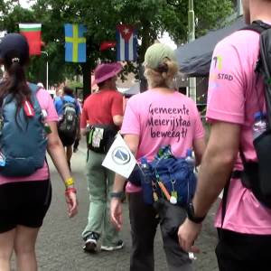 ‘Meierijstad beweegt’ met 400 man/vrouw bij Vierdaagse (video)