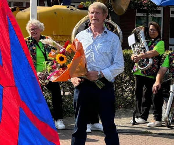 Harrie van den Heuvel Kermiskoning 2024 in Boerdonk