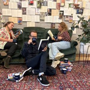 Bieb viert jubileum Silent Book Club