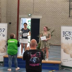 Meer dan 200 badminton wedstrijden in Veghel