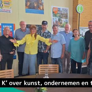 Talkshow De 4e K: over familiar ondernemen, kunst en theater (video)