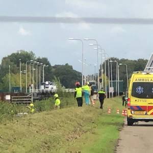 Automobilist ongeval Zuid Willemsvaart mogelijk levenloos aangetroffen