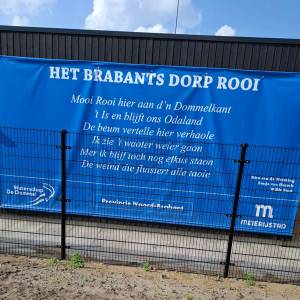 Tekst 'Het (Rooise) Dorp' krijgt blijvend plekje