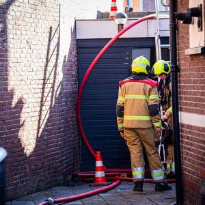 Fikse brand aan de Hoofdstraat in Schijndel