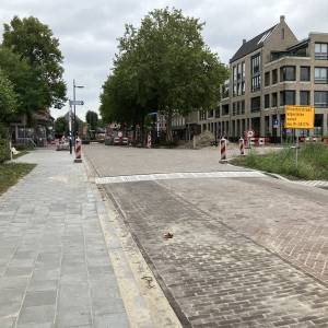 Kruising Mieke de Brefstraat - Baroniestraat open voor verkeer