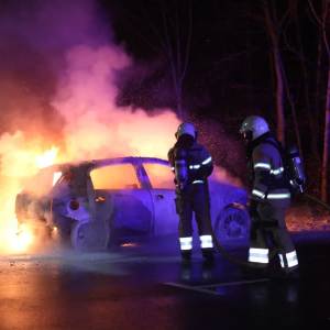 Auto volledig uitgebrand op carpoolplaats Sint-Oedenrode