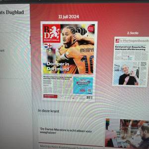 Brabants Dagblad voegt edities samen vanwege EK