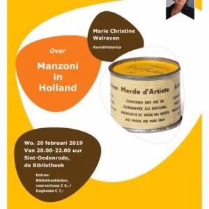 Lezing over Manzoni in bibliotheek Sint-Oedenrode