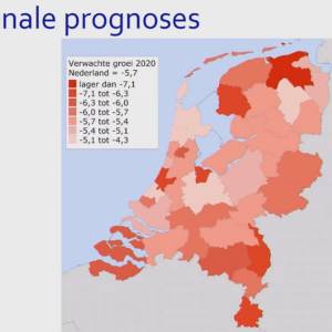 'Economie Noordoost-Brabant krimpt met 5,5 procent'