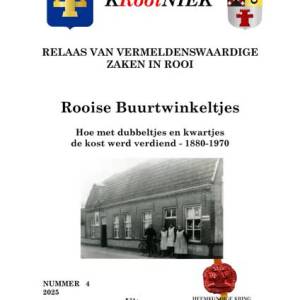 Vierde KRooiNIEK over  Rooise Buurtwinkeltjes