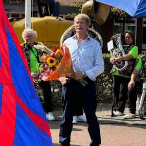 Harrie van den Heuvel Kermiskoning 2024 in Boerdonk