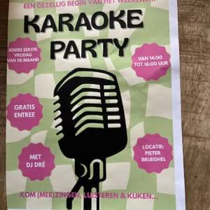 Karaokemiddag voor iedereen bij Pieter BrueghelHuis