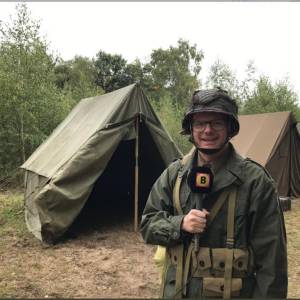 Omroep Brabantcollega Floyd Aanen embedded in basecamp