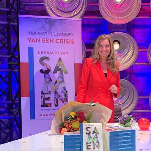 TVpresentatrice Hella van der Wijst: coronacrisis was stille ramp