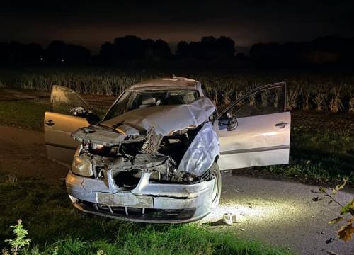 Bestuurder spoorloos na ongeval op weg tussen Erp en Gemert