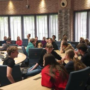 Leerlingen van het VO in Meierijstad raadslid voor één dag