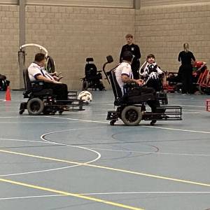 Schijndel heeft landelijke primeur Powerchair competitievoetbal (video)